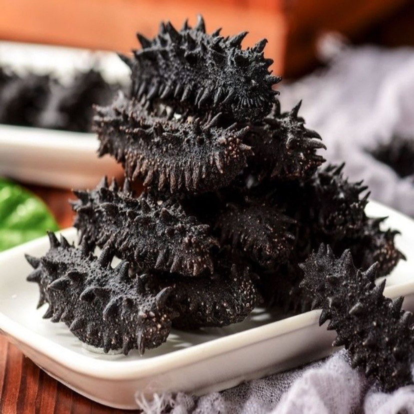 Russian Imported Wild Sea Cucumber Dry Goods Snacks for Pregnant Women and the Elderly Ready-To-Eat Sea Cucumber Nutritional Supplements Free Shipping