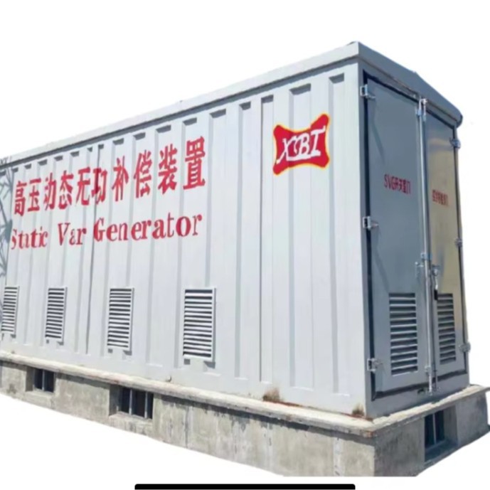 Improve Power Factor Reactive Power Compensator Svg Harmonic Management Three-Phase Unbalance Adjustment Capacitor Compensation Cabinet