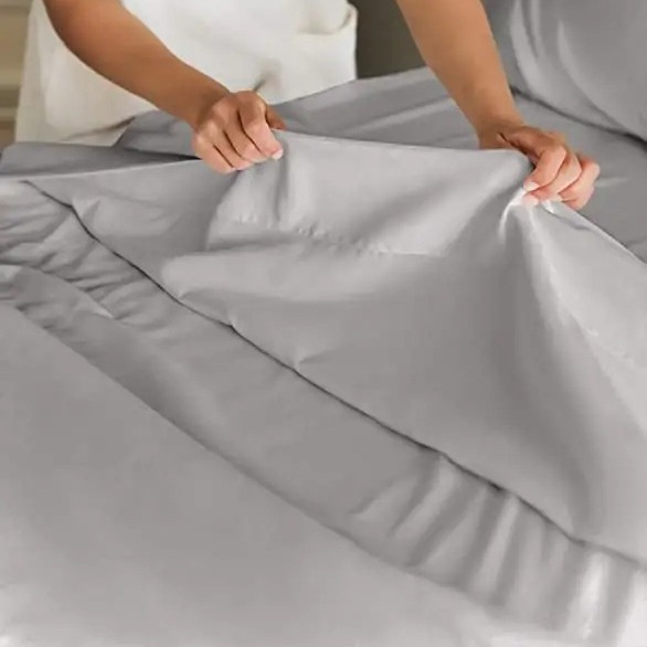 Amazon Cross-Border Bedding Four-Piece Set, Bed Bed Sheetss, Fitted Bed Sheetss, Pillowcases, 4-Piece Set, Polyester Ruffled Multi-Piece Set