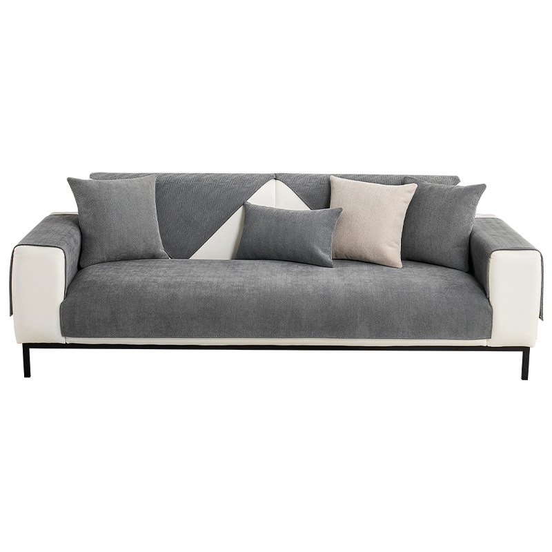 Chenille Sofa Cushion Accessible Luxury High-End Anti-Slip Seat Cushion Universal for All Seasons 2025 New Cover Backrest Cover Cloth