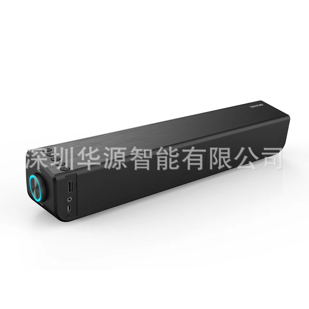 Cross-border Bluetooth speaker Echo Wall TWS luminous RGB Bluetooth speaker portable office desktop speaker