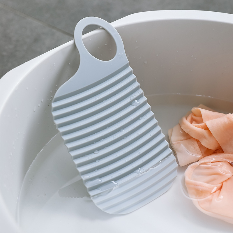Washboard Dormitory Home Non-Slip Thickeneded Plastic Simple Small Mini Small Lazy Close-Fitting Clothes Washboard