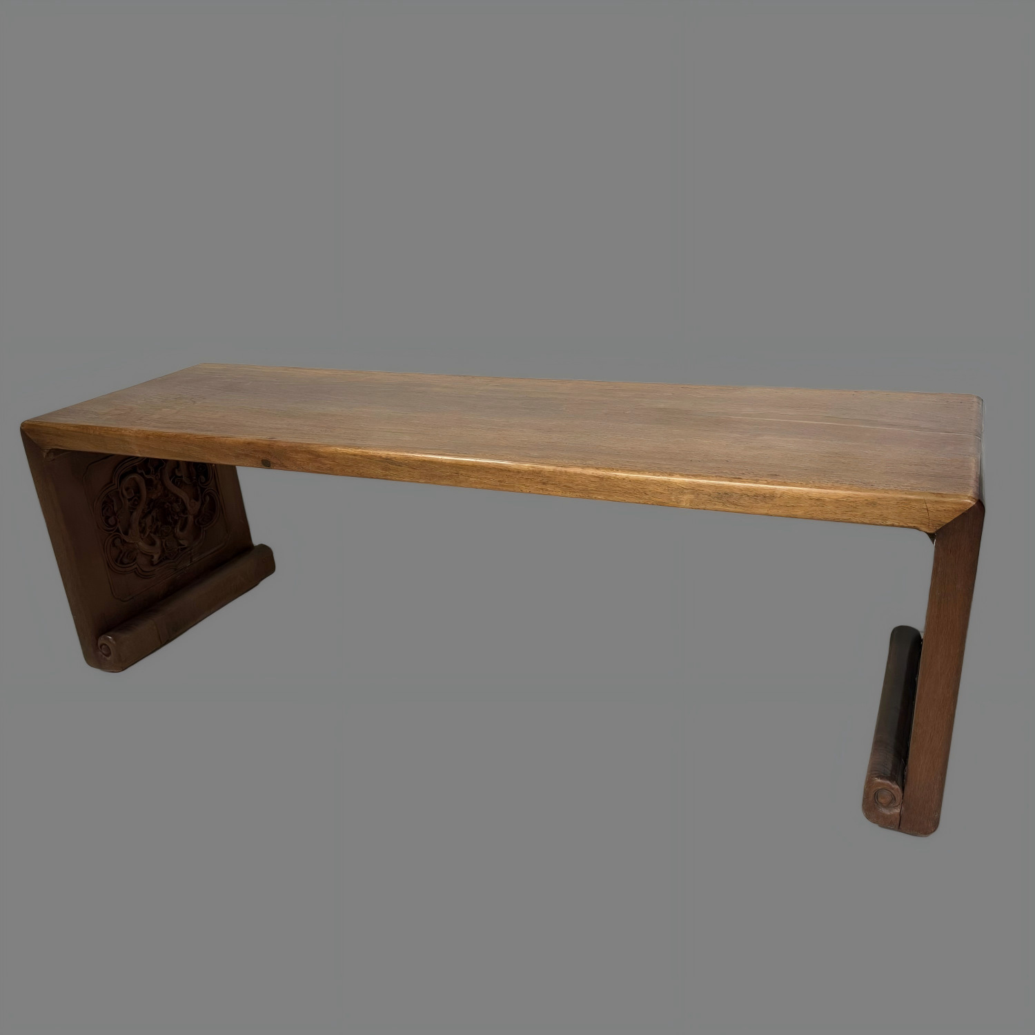 J23 Clear Huanghuali Qin Table (120*35*39)