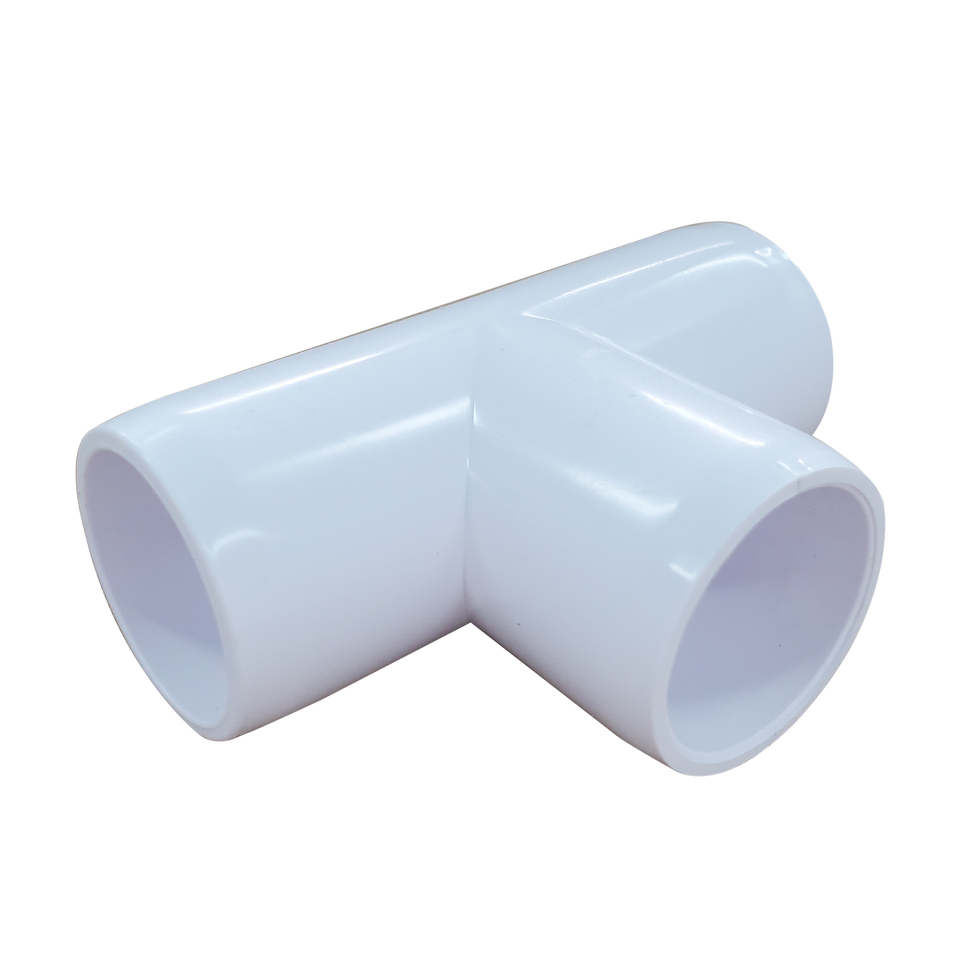 American Standard Furniture Grade Pvc Flat Tee Pipe Fittings Astm Sch40 Plastic Extended Tee Joint Pipe Fittings