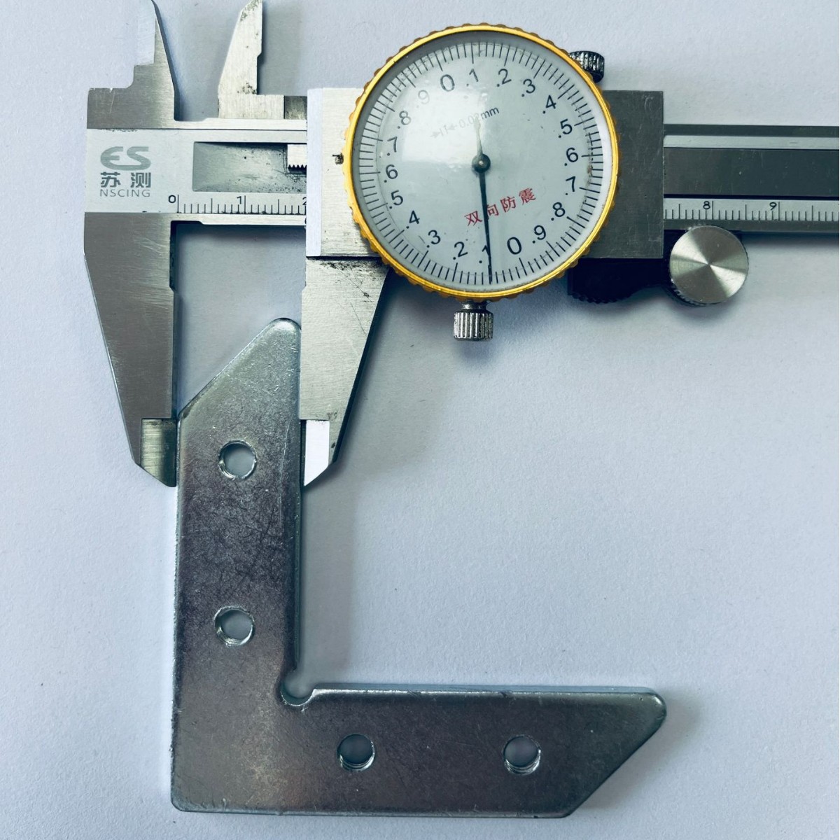 L-Shaped Iron Angle Bracket 90-Degree Right-Angle Fixed Profile Corner Flat Piece Hardware Accessories Connector Light Box High Precision