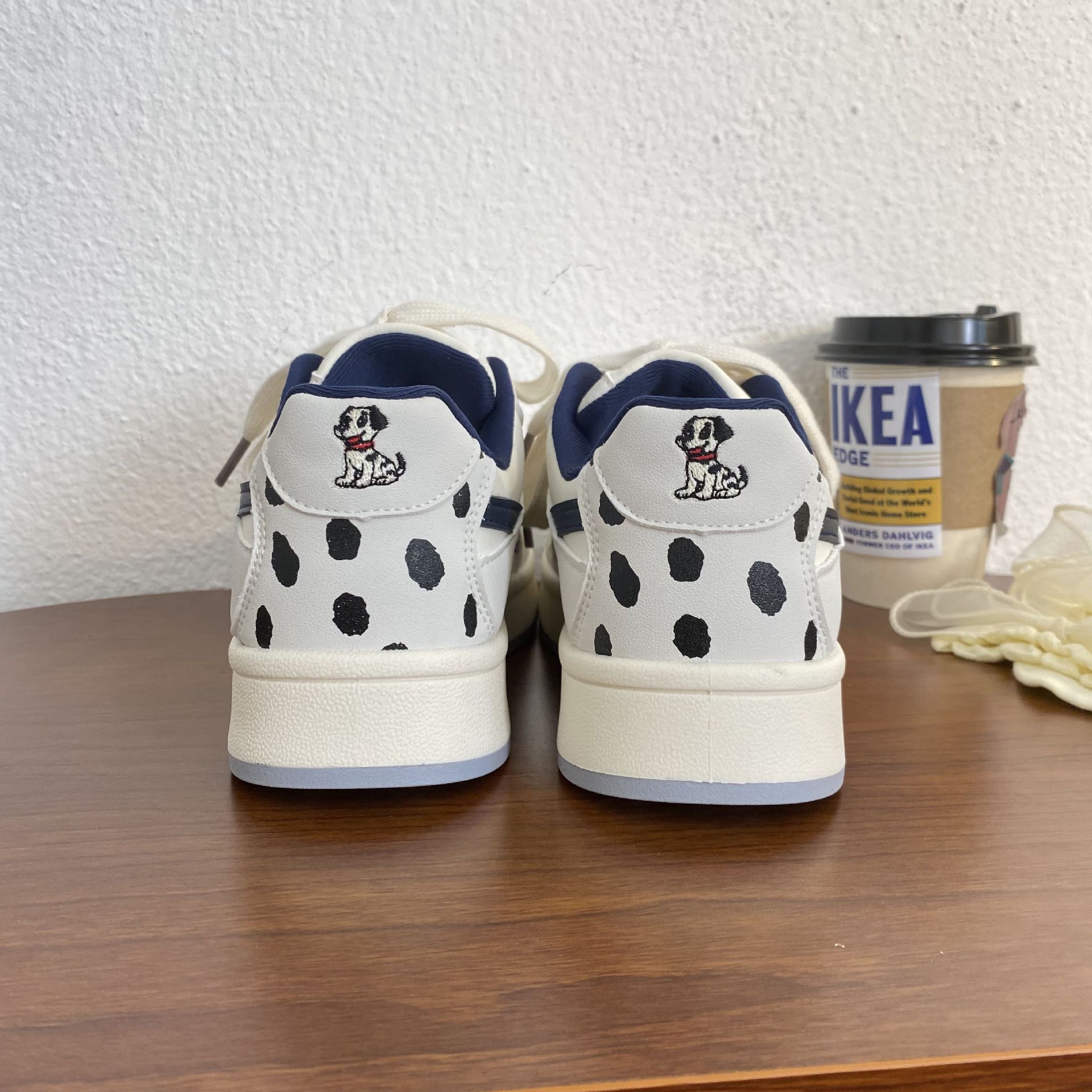 Korean Style Thick-Soled White Shoes Autum Slimming Look Color-Blocked Round-Toe Soft-Soled Bread Shoes 2025 Versatile Casual Shoes N2323