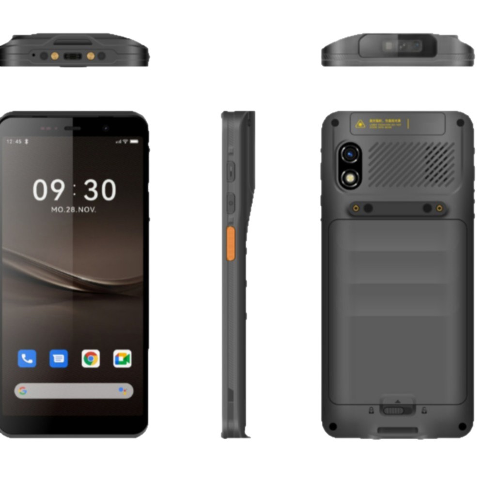 Factory Direct Sales Handheld Terminal Wireless E-Commerce Logistics Wholesale Full Network Connectivity Portable Scanning 6inch Keyboard Smart