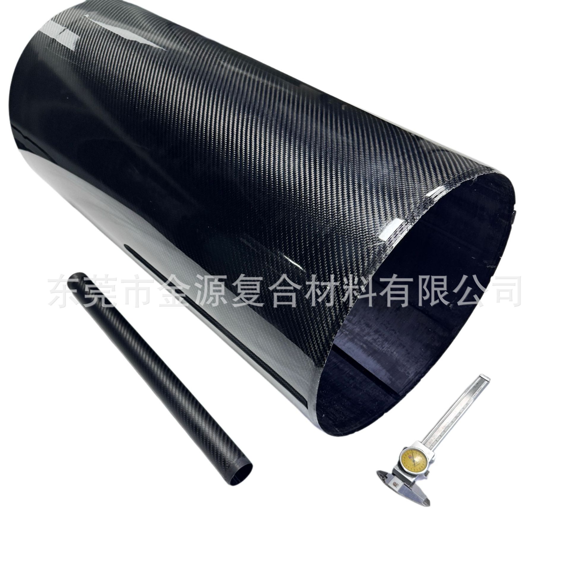 Carbon Fiber Tube, Large Diameter Carbon Fiber Tube 50-400mm Customized 3K High Strength Aerospace Special