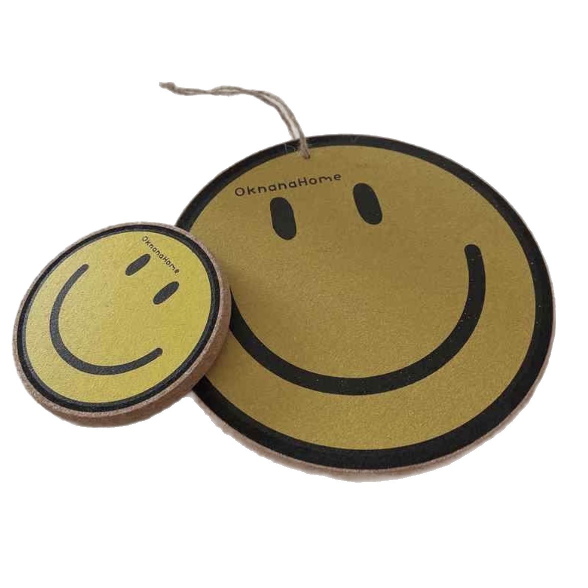 Customized Cork Silk Screen Coasters with Pictures and Manuscripts, Round Insulated Cork Table Mats, Pure Cork Tea Coasters