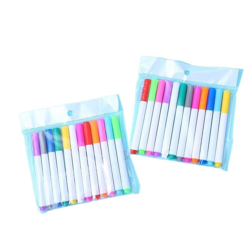 Factory wholesale student highlighter office color pen key line watercolor pen LED light board pen