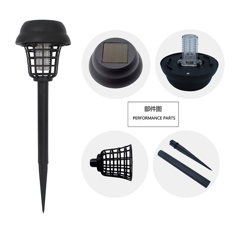 2025 new solar mosquito killer mosquito trap artifact outdoor mosquito repellent lamp courtyard garden outdoor insect killer lamp