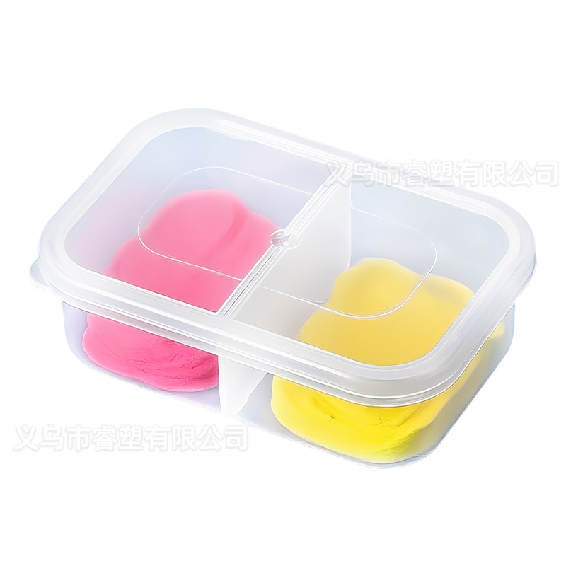 Various Types of Clay, Plasticine, Foaming Glue, Slime, Dispensing Cups, Pp Sealed Anti-Drying DIY Handmade Storage Boxes for Dispensing