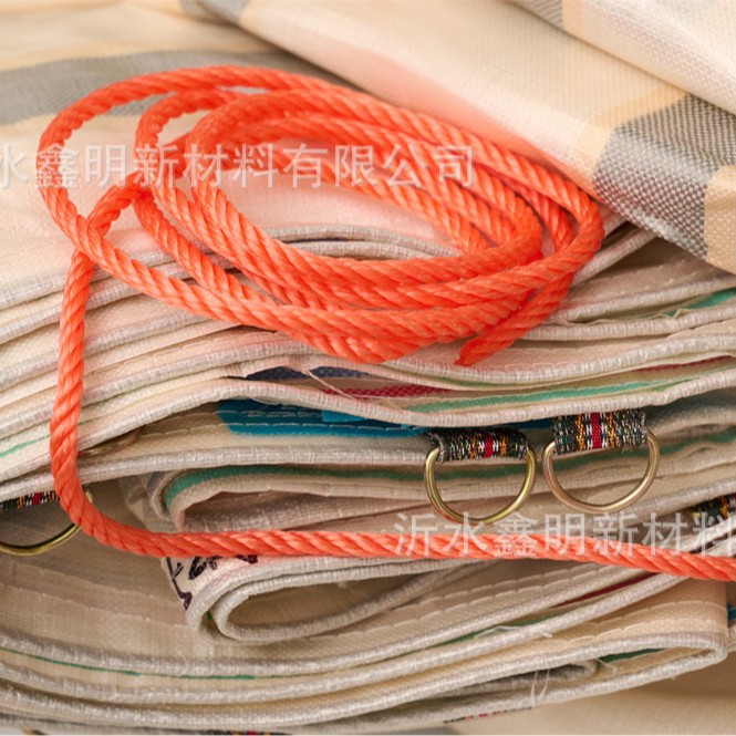 Marine Tarpaulin Linyi Yishui Xinming Pe Tarpaulin Truck Cover Cloth Gold Wrapped Silver 220g
