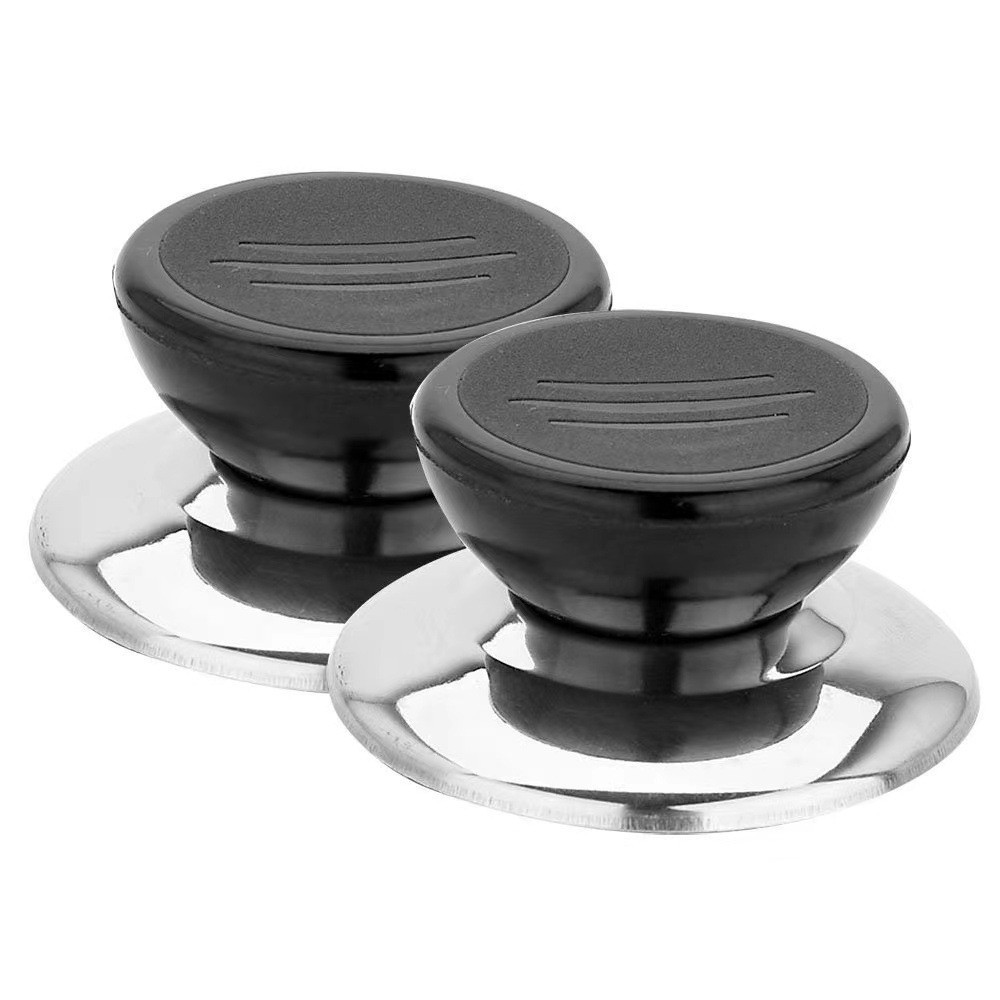 Universal Pot Cover Handle Wok Milk Pot Stainless Steel Pot Cap Accessories Household Cookware Anti-scalding Top Bead Handle Pot Button