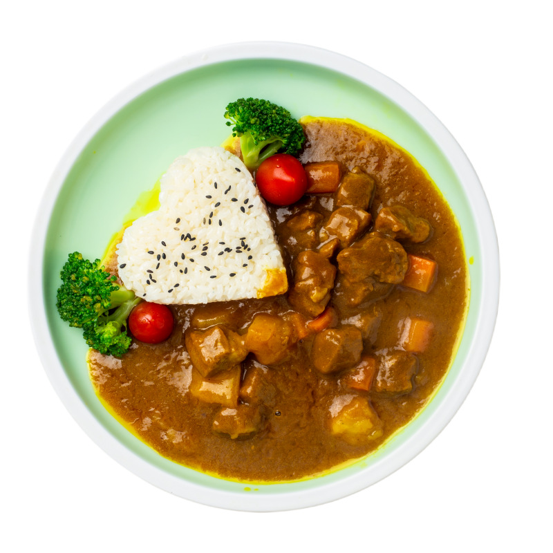 Micun Bibimbap Curry Beef 260g Internet Celebrity Same Style Convenient Pre-Made Vegetable Package Korean Food Fast Food Commercial Factory Wholesale