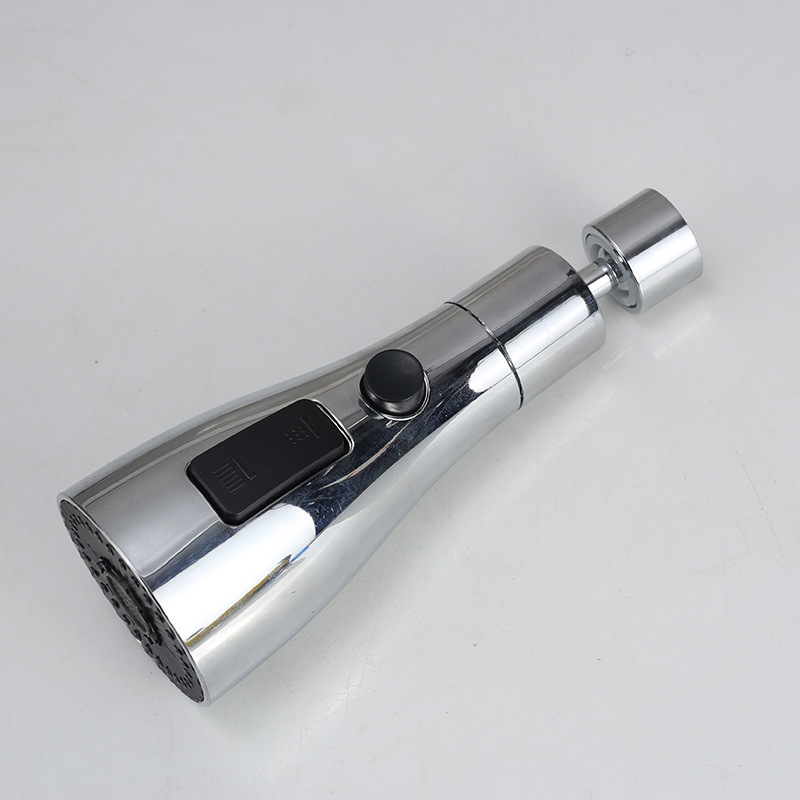 Kitchen Sink Faucet Extension Tool, Pressure-Boosting Splash-Proof Universal Joint, Dishwashing Showerhead