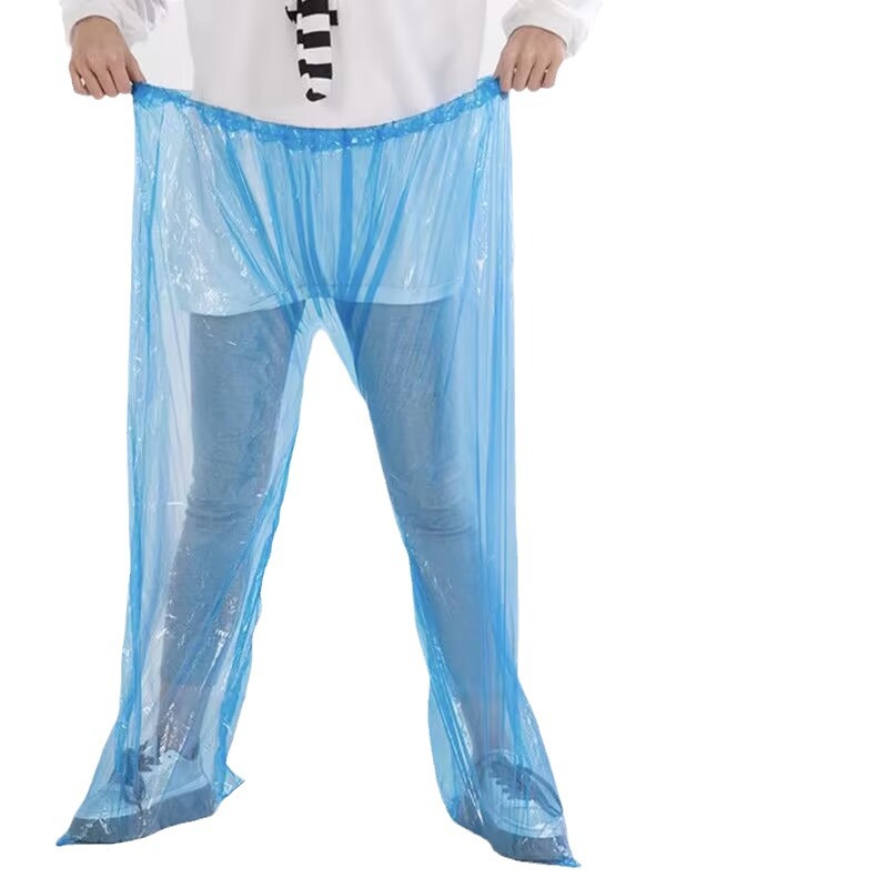 Disposable Rain Pants Thickened Split suit Raincoat Travel Adult Drifting Outdoor Dustproof Waterproof Poncho Wholesale