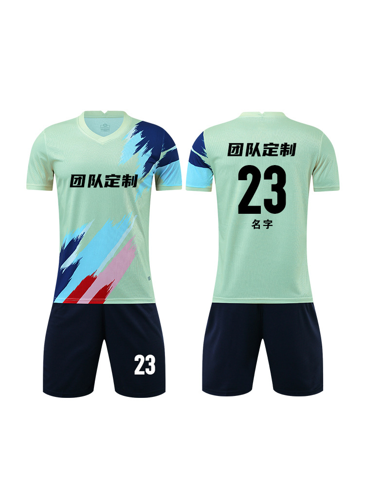 New badminton uniform sports suit adult children custom team uniform quick-drying competition training Jersey football uniform