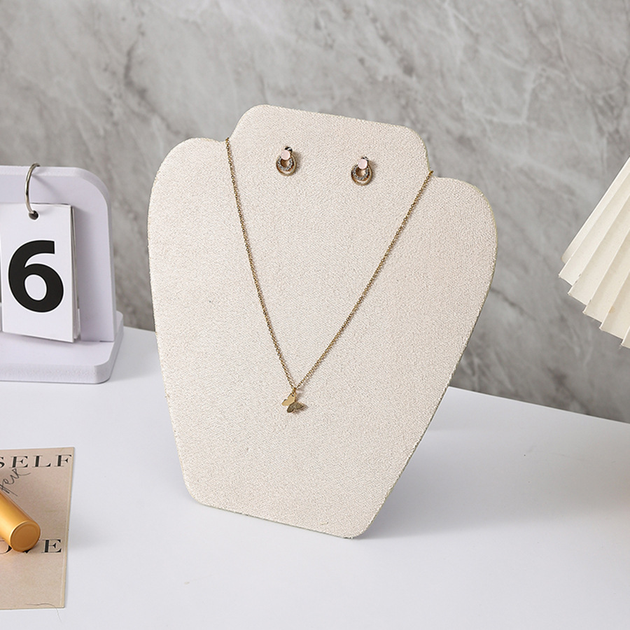 Folding necklace bracelet display rack jewelry rack jewelry display storage necklace board jewelry props earrings ring