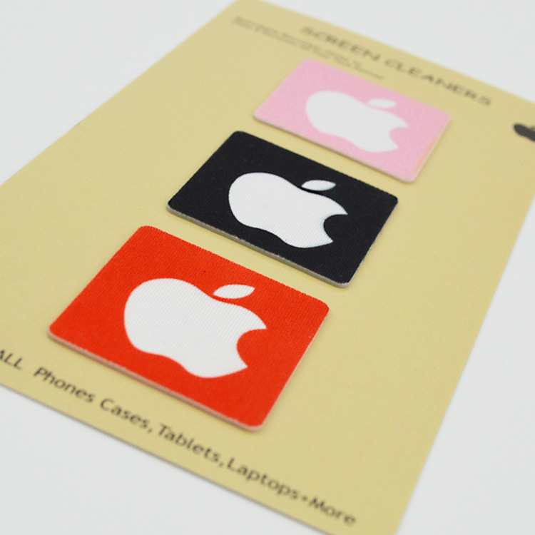 Фабричная кастомизированная салфетка для очистки экрана из силикона