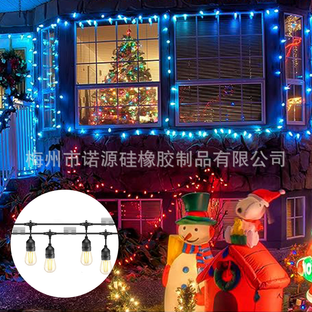 Cross-border hot-selling self-adhesive car wiring buckle solid line office desktop network cable storage cable clamp charging cable Winder