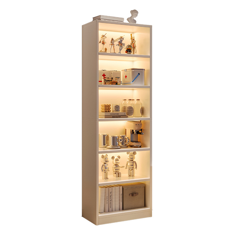 Bookcase Living Room Tv Cabinet Storage Cabinet Household Bookshelf Floor Storage Storage Cabinet Integrated Multi-Layer Corner Cabinet