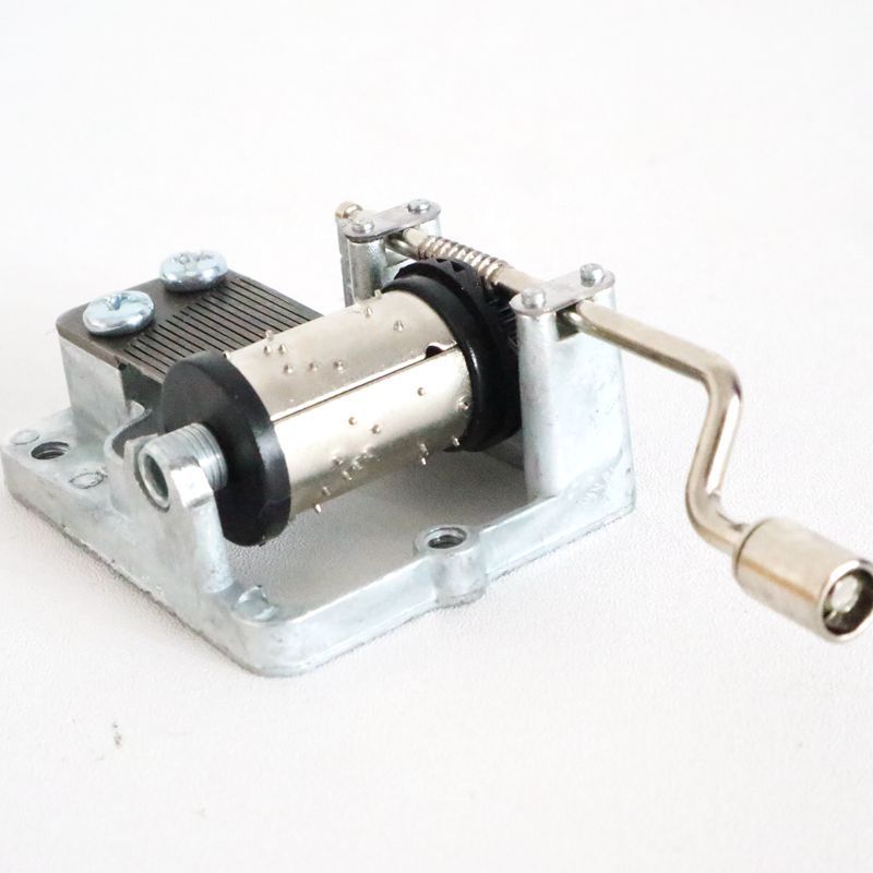 Hand-cranked music bell music box Movement music box movement wooden music Bell all kinds of famous music movement wholesale