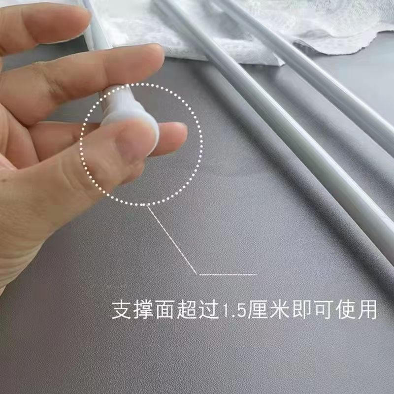 Wholesale Punch-Free Telescopic Rod Japanese-Style Curtain Rod Household Bathroom Door Curtain Rod Adjustable Clothes Drying Rod Roman Rod