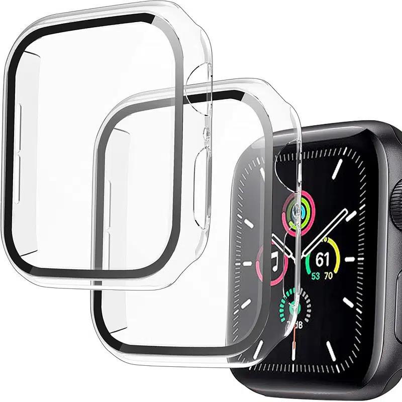 Чехол для Apple Watch Ultra8, жёсткий ПС + закалённое стекло, полный защитный чехол