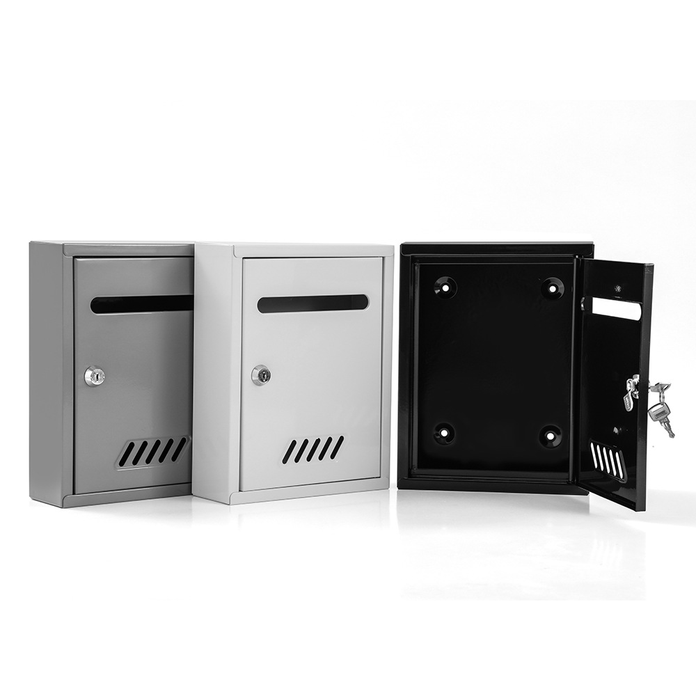 Cross-border e-commerce hot-selling outdoor mailbox suggestion box with 2 keys with wall accessories