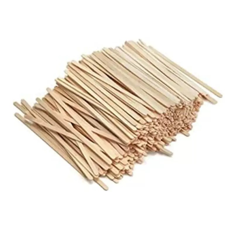 Wooden Coffee Stick Disposable Milk Honey Stirring Stick Wine Beverage Stirring Stick Sauce Seasoning Stirring Stick