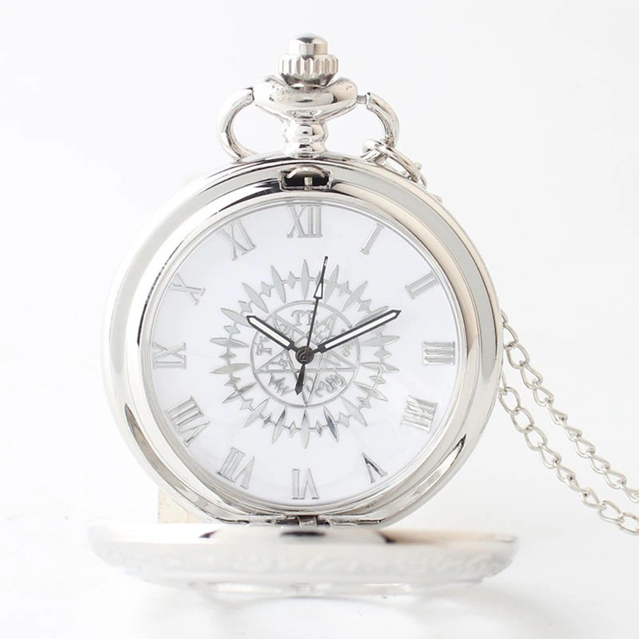 Hollow Petal Necklace Pocket Watch Black Deacon Flip Hanging Watch Couple Fashion Pendant Quartz Watch Gift Pocket Watch Wholesale