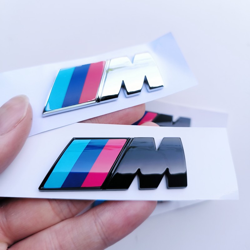 Suitable for BMW side logo M logo fender 1 series 3 series 5 series 7 series X1/X3/X5/X6m fender M sports sticker
