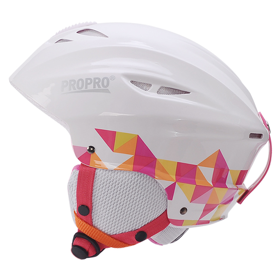 PROPRO ski helmet men's and women's warm anti-collision single and double board ski equipment warm breathable ski helmet