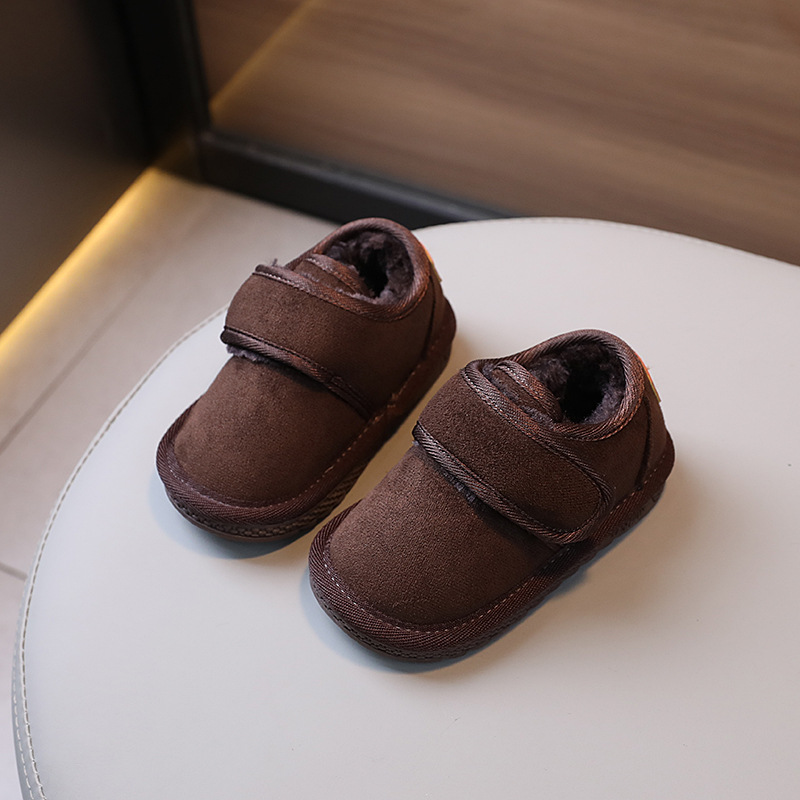 Children's Cotton Shoes Winter Girls Snow Boots Boys fleece-lined Cotton Boots Winter Girls Baby Snow Cotton Big Cotton Shoes Winter Shoes