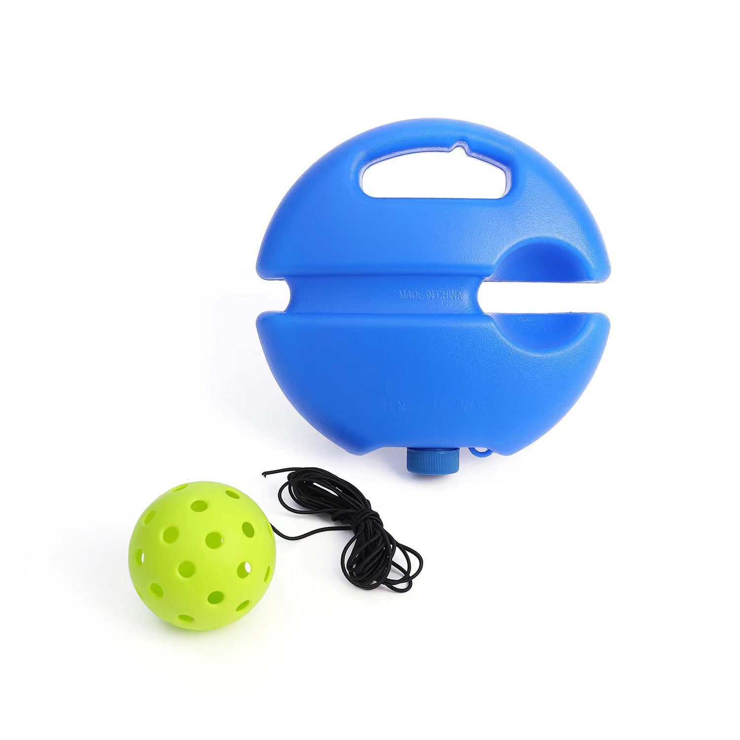 New Outdoor Ball Pickleball Trainer Octagonal Base Water Bottle Base Adult Student Training Fitness Entertainment