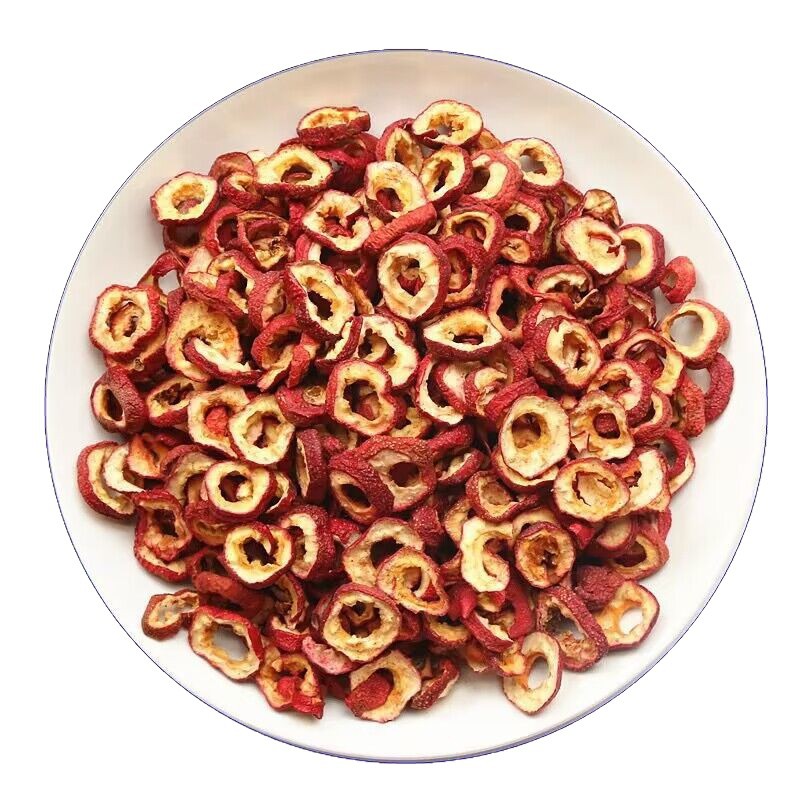Seedless Hawthorn New Arrival Hawthorn Dried Soaked in Water Sulfur-Free Raw Hawthorn Dried Fresh Tea Dried Hawthorn Slices in Bulk