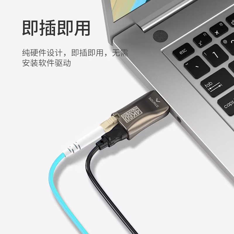 Maxtor Mt-Ed03H Audio and Video Optical Transceiver HDMI to Fiber Optic Extender 4K Multimode Single Fiber 300m