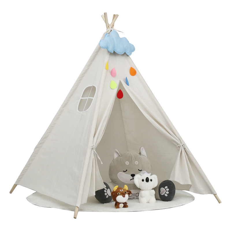 Cross-Border Children's Indoor Tent Home Princess Castle Toy Game House Amazon Outdoor Indian Small Tent