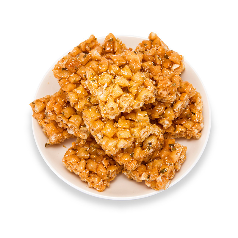 Youfu Shangpin Authentic Qima Cake Traditional Handmade Pastry Old-Fashioned Snack Crispy Sachima Healthy Dessert