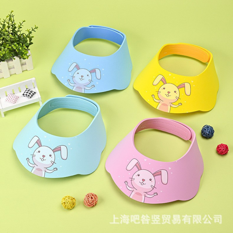 Регулируемый водонепроницаемый мультяшный утолщенный детский душевой колпак, блокирующий воду