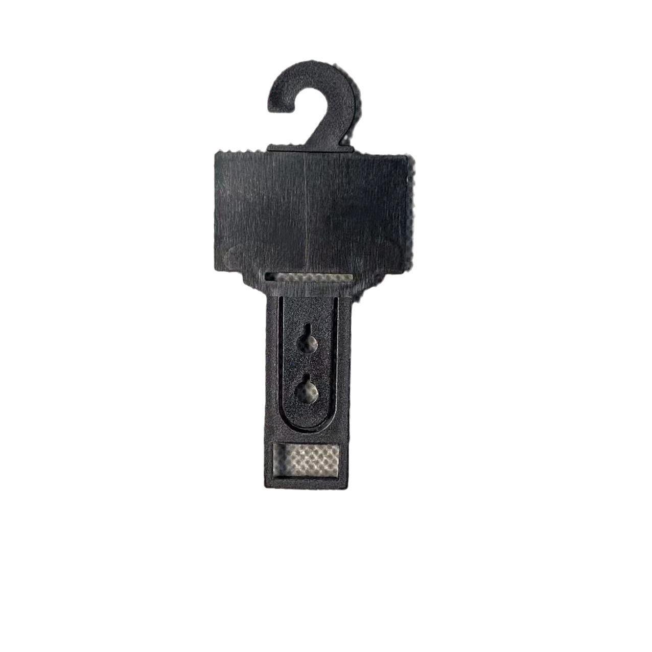 Plastic belt hook black PP belt hook accessories automatic buckle smooth buckle hook plastic buckle display