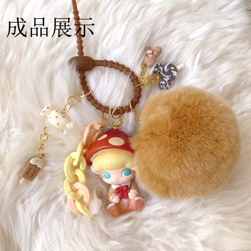 Large 21cm Tadpole Tpr Silicone Multifunctional Tie Bracelet Backpack Decoration Soft Rubber Colorful DIY Supplies Lanyard