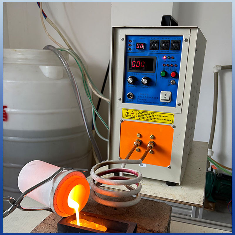 Medium and High-Frequency Induction Heating Machine for Quenching Copper Tubes, Welding, Annealing, Forging, Melting, and Heat Treatment Equipment, Export Model