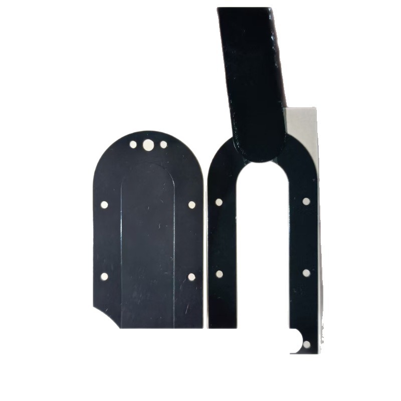 Self-Adhesive Die-Cut Special-Shaped Square Black Transparent Pet Glossy Silicone Rubber Frosted Film with Adhesive Backing