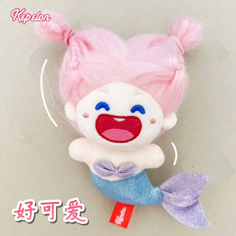 оригинальная красивая плюшевая игрушка русалка, милая девочка, очаровательная хлопковая кукла, подарок для аквариума