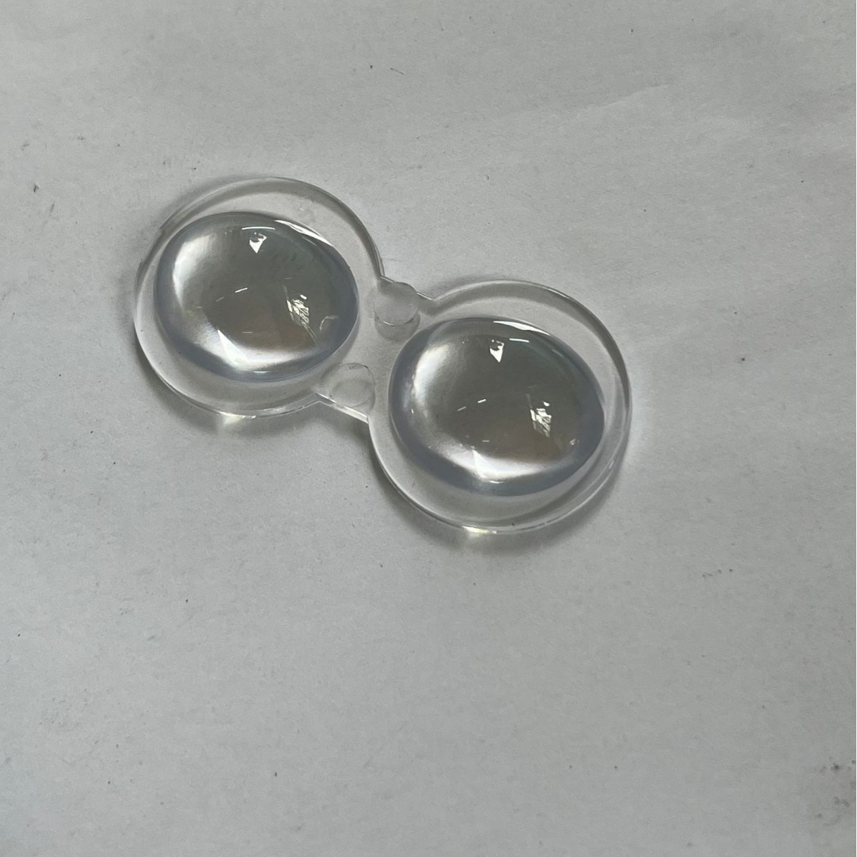 Led2 Bead Car Lamp D-Shaped Light Spot Lens