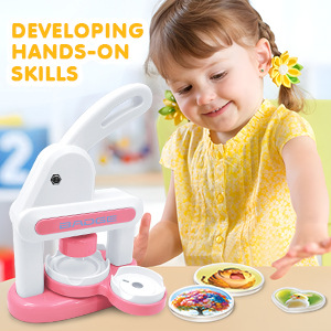 Машина для изготовления баров Chi значок домашняя машина машина Chi из проса DIY детская машина для значков магнит для холодильника машина для значков