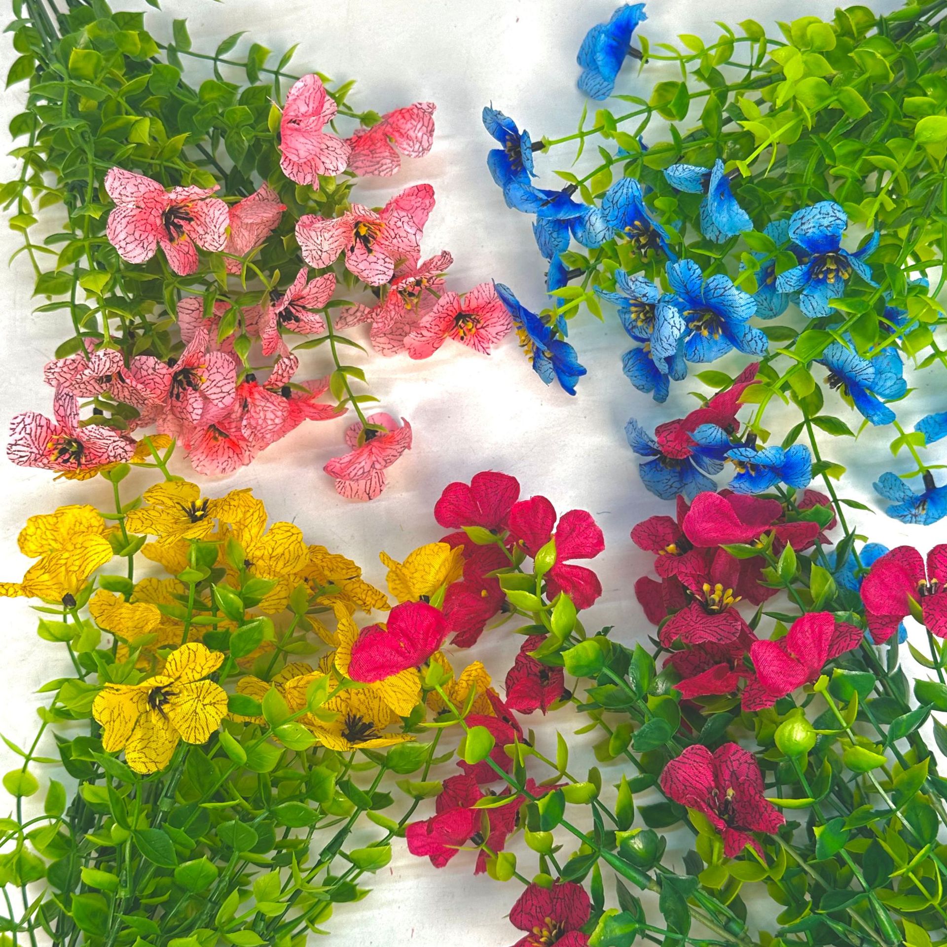 Искусственные зеленые растения и цветы Amazon с 7 шипами, праздничные цветочные композиции для дома и ландшафтного дизайна, оптовая продажа