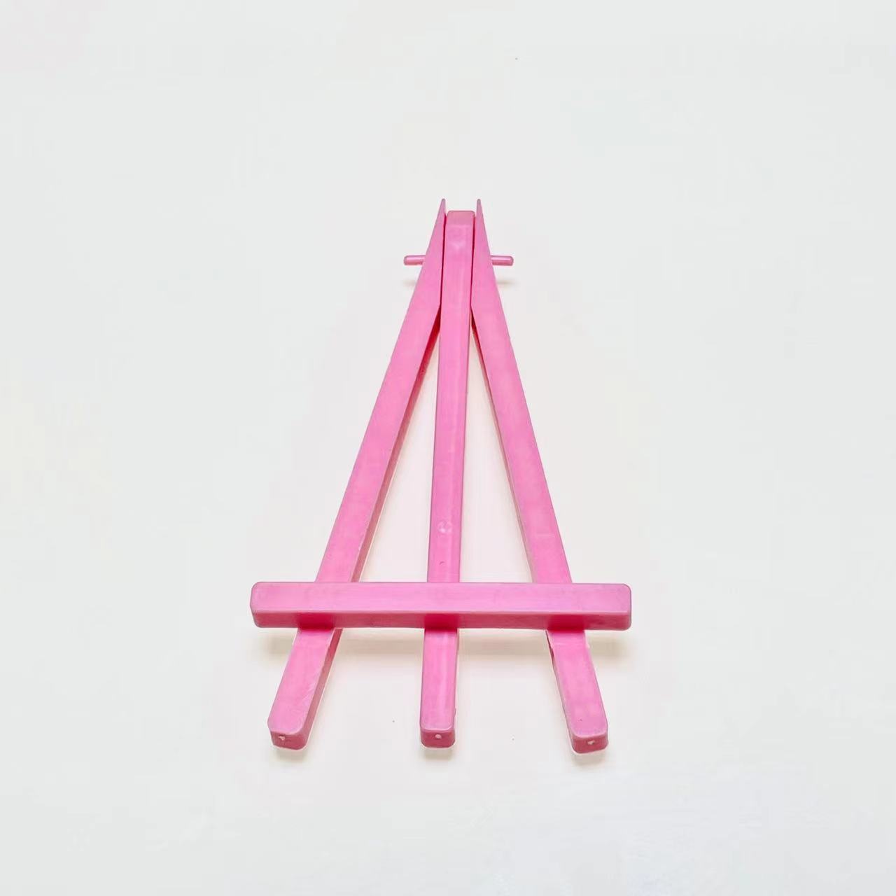 Desktop Mobile Phone Stand Mini Easel Foldableable Plastic Display Stand Small Photo Frame Work Decorative Stand Tripod Stand